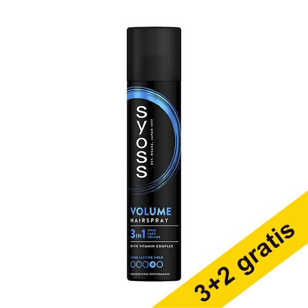 Προσφορά: 5 Λακ Μαλλιών Syoss Volume (300 ml) SSY00351 - 1