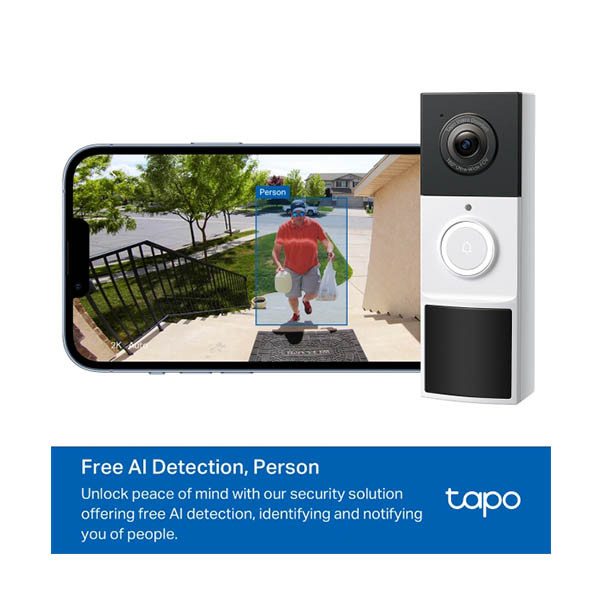 Έξυπνο κουδούνι πόρτας TP-Link Tapo D210 828666 - 2