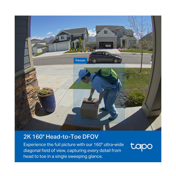 Έξυπνο κουδούνι πόρτας TP-Link Tapo D210 828666 - 3