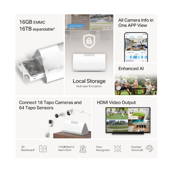 Βάση Smart HomeBase TP-Link Tapo H500 828667 - 4