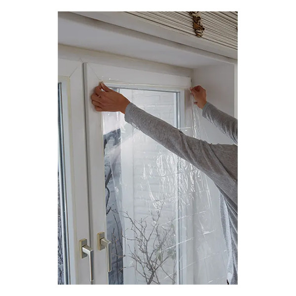 Μονωτικό Παραθύρων Tesa TesaMoll Thermo Cover διαφανές μονωτικό φιλμ, 4m x 1,5m (6m²) 203330 - 2