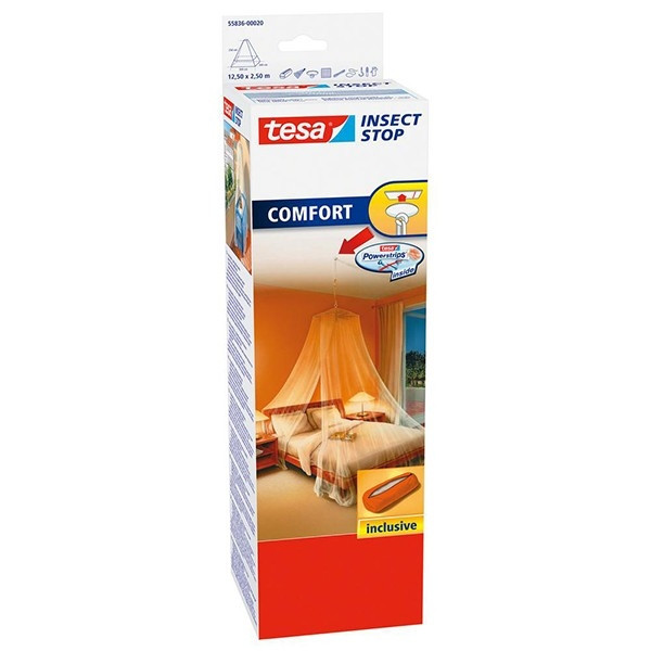 Σίτα Κουνουπιών Tesa Insect Stop Comfort 1250cm x 250cm STE00023 - 1