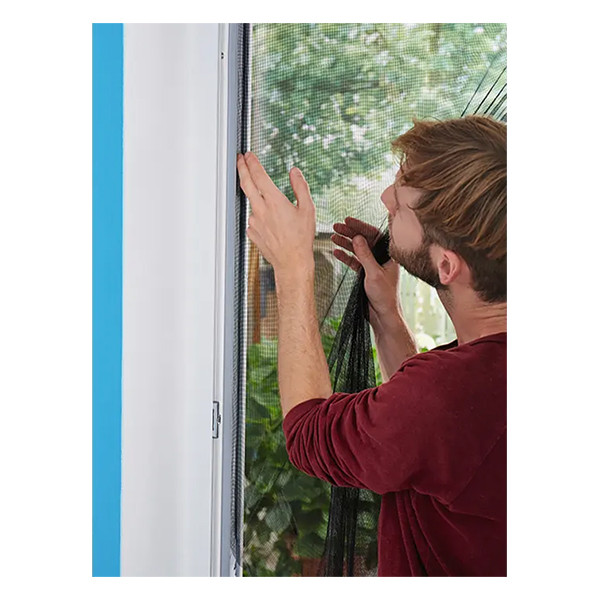 Tesa Σίτα Πόρτας Tesa Insect Stop Comfort Μαύρη 65cm x 220cm 2 τμχ 55389-00021-00 STE00017 - 3