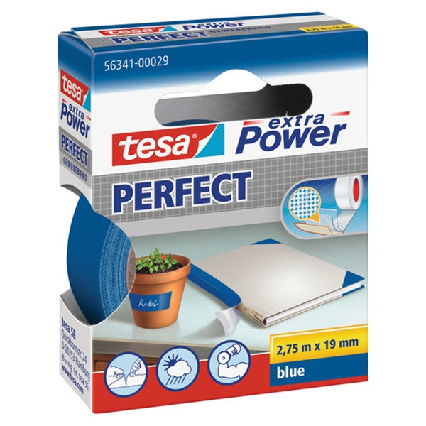 Ταινία υφάσματος Tesa Extra Power Perfect μπλε 19 mm x 2,75 m 202274 - 1