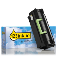 Toner High Capacity Black Lexmark 53B2X00 (123ink) 037739