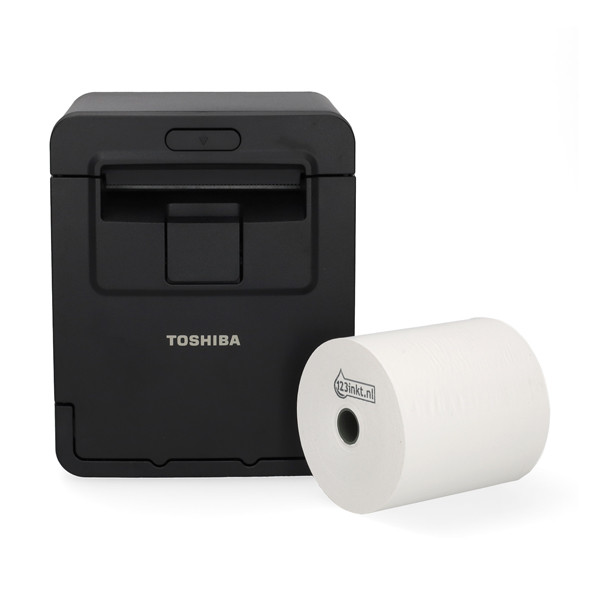 Εκτυπωτής Αποδείξεων Toshiba HSP-100 με δέσμη USB + Ρολά θερμικά λευκό 80x80x12 (5 τεμάχια) 832340 - 1
