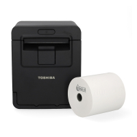 Εκτυπωτής Αποδείξεων Toshiba HSP-100 με δέσμη USB + Ρολά θερμικά λευκό 80x80x12 (5 τεμάχια) 832340