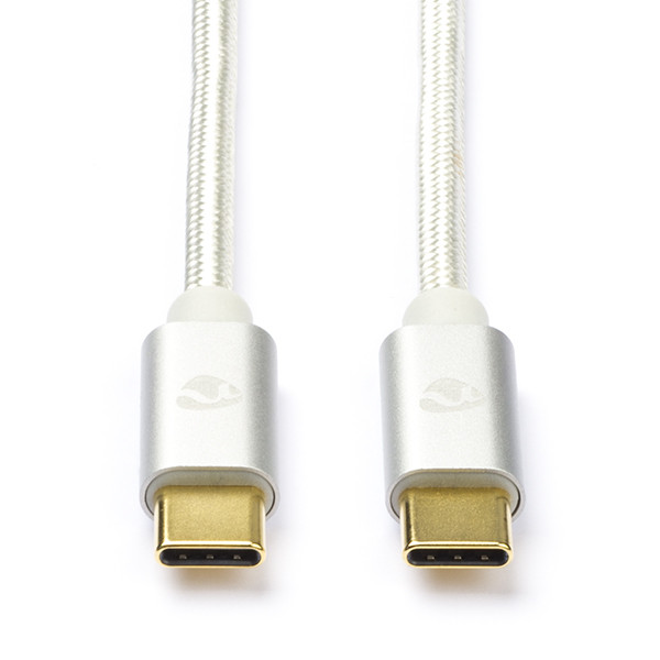 White label Καλώδιο Φόρτισης Nedis Apple iPhone USB-C σε USB-C 2.0 White 1 m CCTB60800AL10 M010214192 - 1