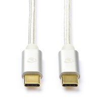 White label Καλώδιο Φόρτισης Nedis Apple iPhone USB-C σε USB-C 2.0 White 1 m CCTB60800AL10 M010214192