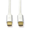 Καλώδιο Φόρτισης Nedis Apple iPhone USB-C σε USB-C 2.0 White 1 m M010214192 - 1