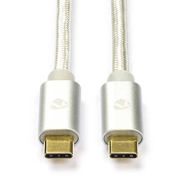 White label Καλώδιο Φόρτισης Nedis Apple iPhone USB-C to USB-C 3.1 White 1 m CCTB64750AL10 M010214034 - 1
