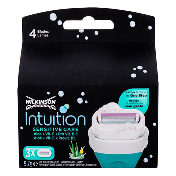 Ξυριστικές λεπίδες Wilkinson Intuition Sensitive Care (3 λεπίδες) SWI00118 - 1