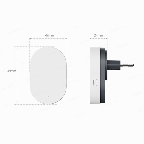 Smart κουδούνι πόρτας WOOX R4331 με κάμερα και κουδούνι LWO00110 - 5