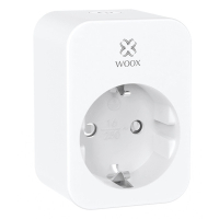 Smart πρίζα WOOX R6118 με μετρητή ενέργειας LWO00100