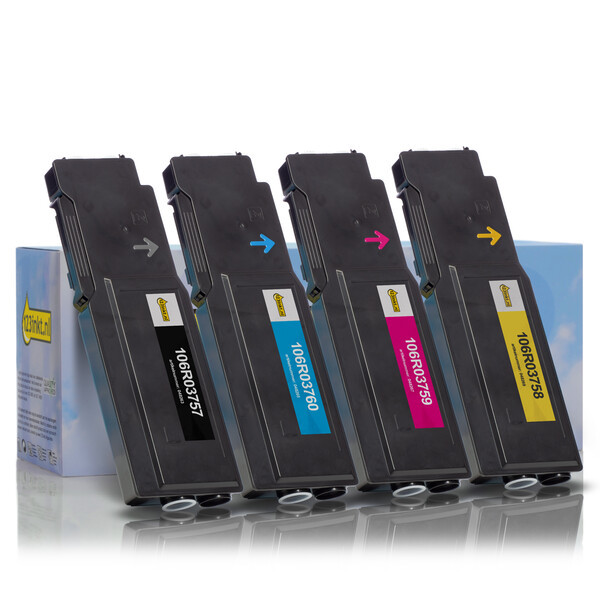 Xerox 106R03757/60/59/58 BK/C/M/Y toner 4-pack (123ink) 130808 - 1