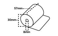 57mm x 30mm x 8mm